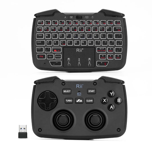 KeyPlay - Controlador de Juego y Teclado Mini + Mouse RK707 